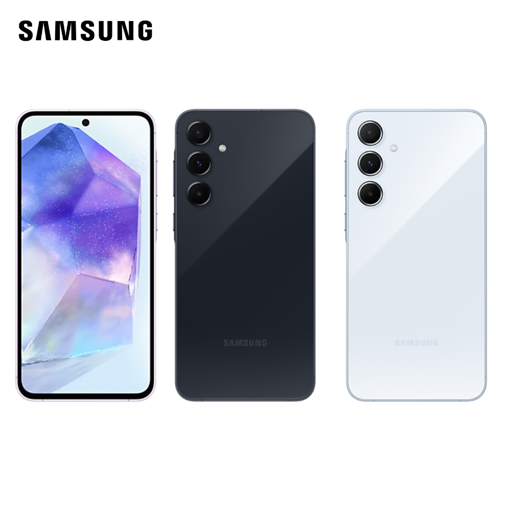Samsung Galaxy A55, 6,7",Lilas (Violet), Double nano SIM, 256 Go, 8 GB RAM, 5G "Neuf"