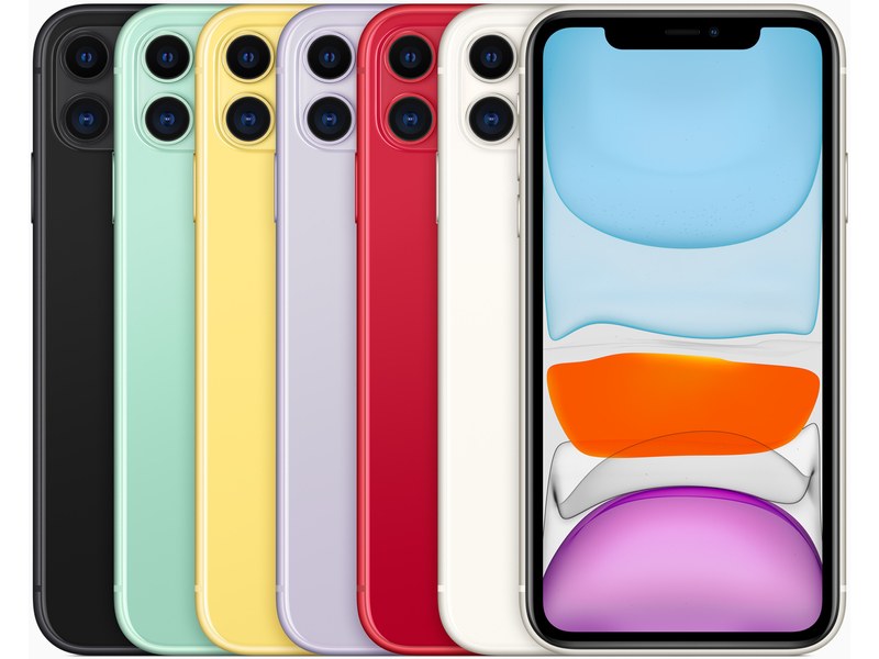 Apple, iPhone 11, Jaune, "6,1", 64 Go, 6GB RAM, A13 Bionic "Neuf"
