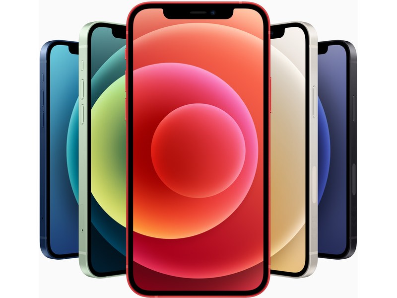 Apple, iPhone 12, Blanc, "6,1", 128 Go, 4GB RAM, A14 Bionic "Neuf"