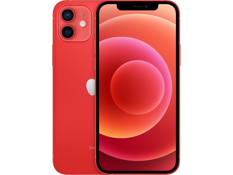 Apple, iPhone 12, Rouge, "6,1", 64 Go, 4GB RAM, A14 Bionic "Neuf"