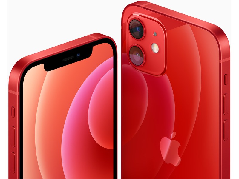 Apple, iPhone 12, Rouge, "6,1", 64 Go, 4GB RAM, A14 Bionic "Neuf"