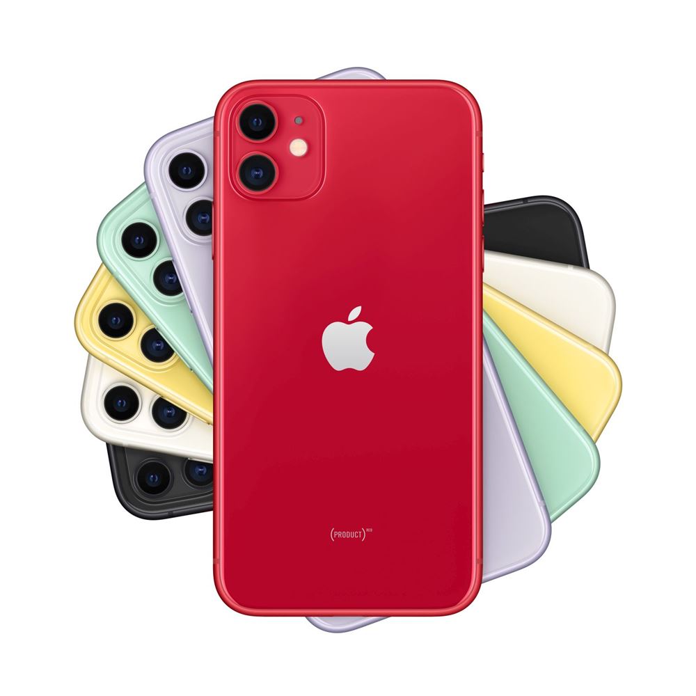 Apple, iPhone 11, Rouge, "6,1", 64 Go, 6GB RAM, A13 Bionic "Neuf"