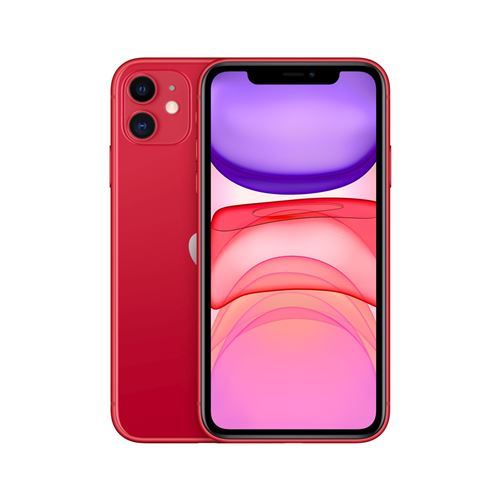 Apple, iPhone 11, Rouge, "6,1", 64 Go, 6GB RAM, A13 Bionic "Neuf"