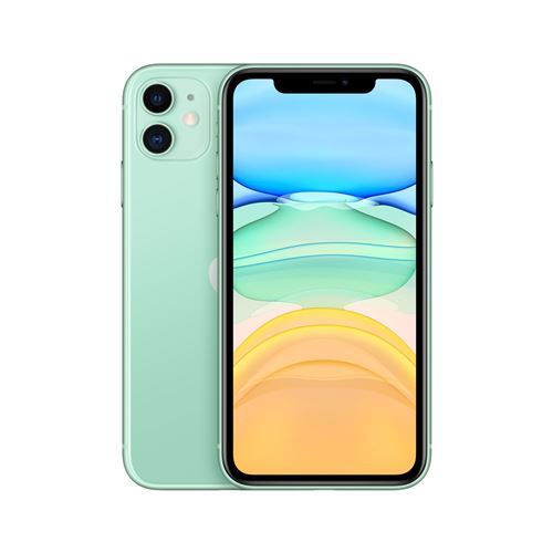 Apple, iPhone 11, Vert, "6,1", 64 Go, 6GB RAM, A13 Bionic "Neuf"