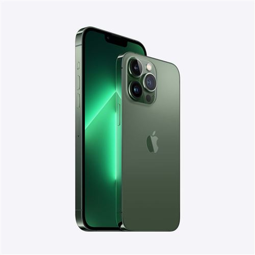 Apple, iPhone 13 Pro Max, Vert alpin, "6,7", 5G, Double SIM, 128 Go, 6GB RAM, "Neuf"