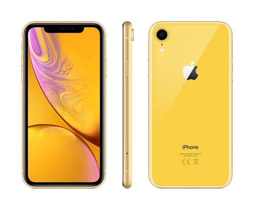 Apple, iPhone Xr, Jaune, "6,1 ", 64Go, 3GB RAM, "Neuf"