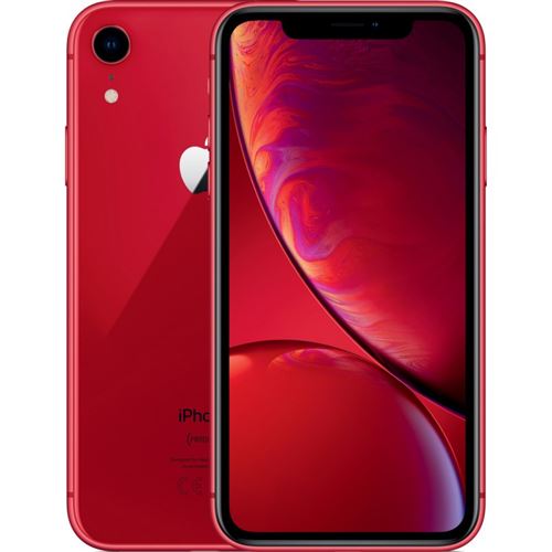 Apple, iPhone Xr, Rouge, "6,1 ", 64Go, 3GB RAM, "Neuf"