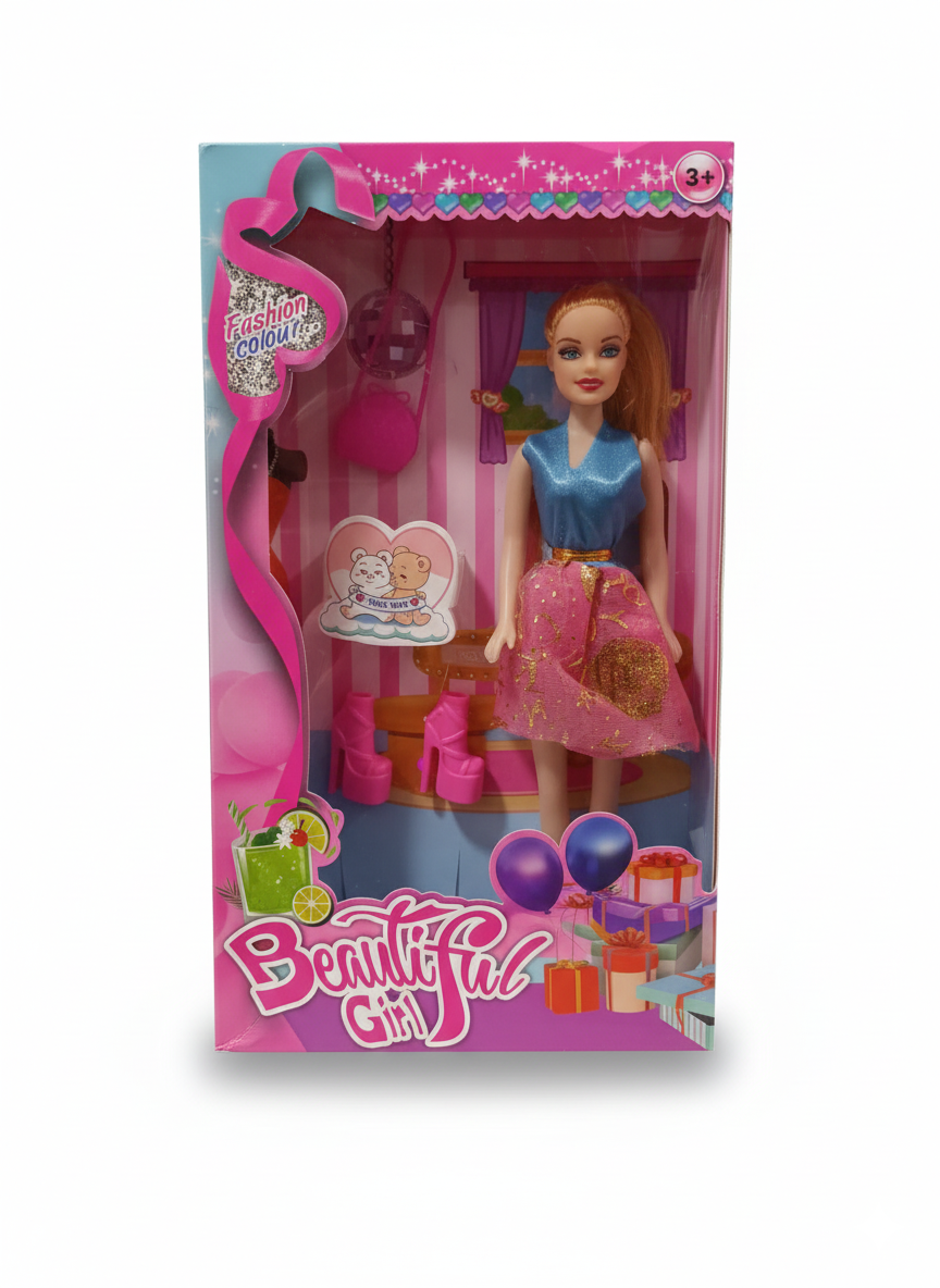 Poupée fashion avec accessoires – RB-680