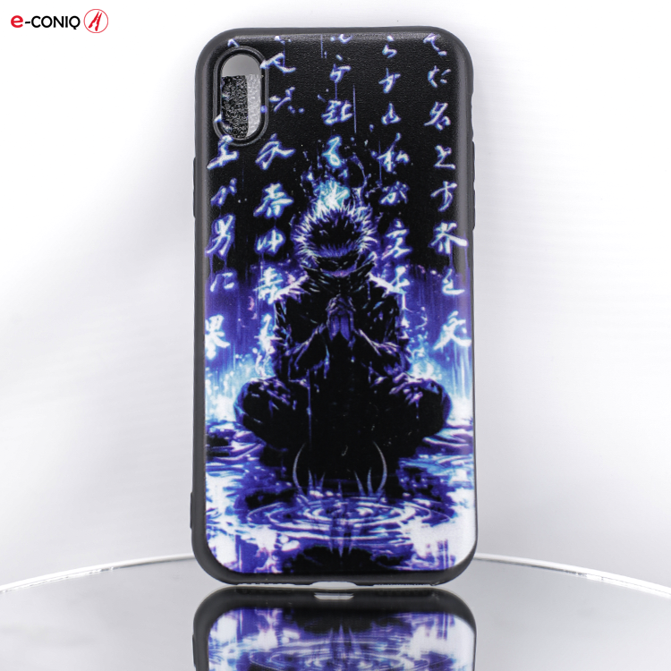 Coque iPhone “Gojo Méditation” – Pour iPhone X et iPhone 14pro max