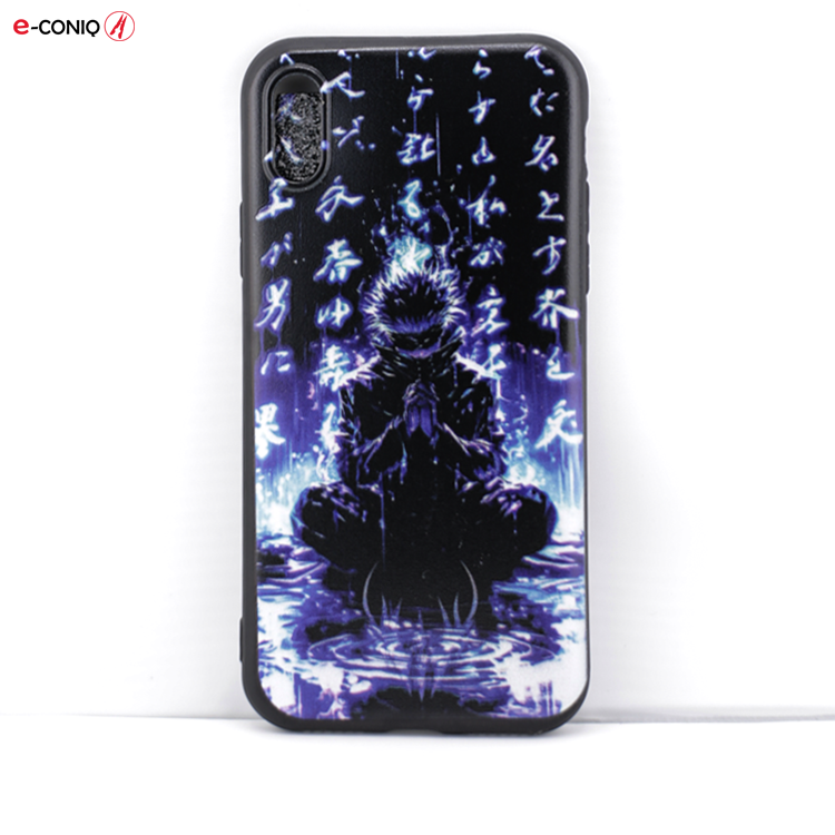 Coque iPhone “Gojo Méditation” – Pour iPhone X et iPhone 14pro max