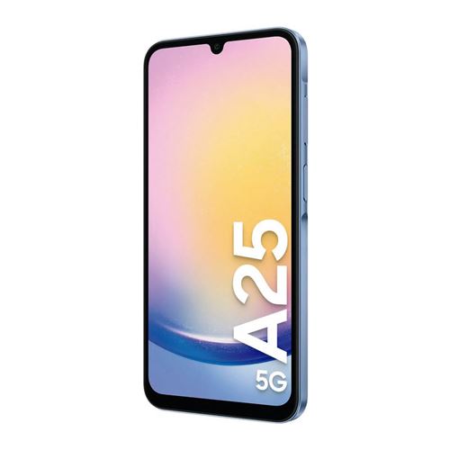 Samsung Galaxy A25, 6,6",Bleu, Double nano SIM, 256 Go, 8 GB RAM, 5G "Neuf"