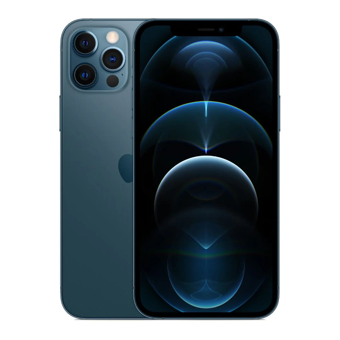 Apple, iPhone 12 Pro, Bleu Pacifique, "6,1", 128 Go, 6GB RAM, A14 Bionic "Neuf"