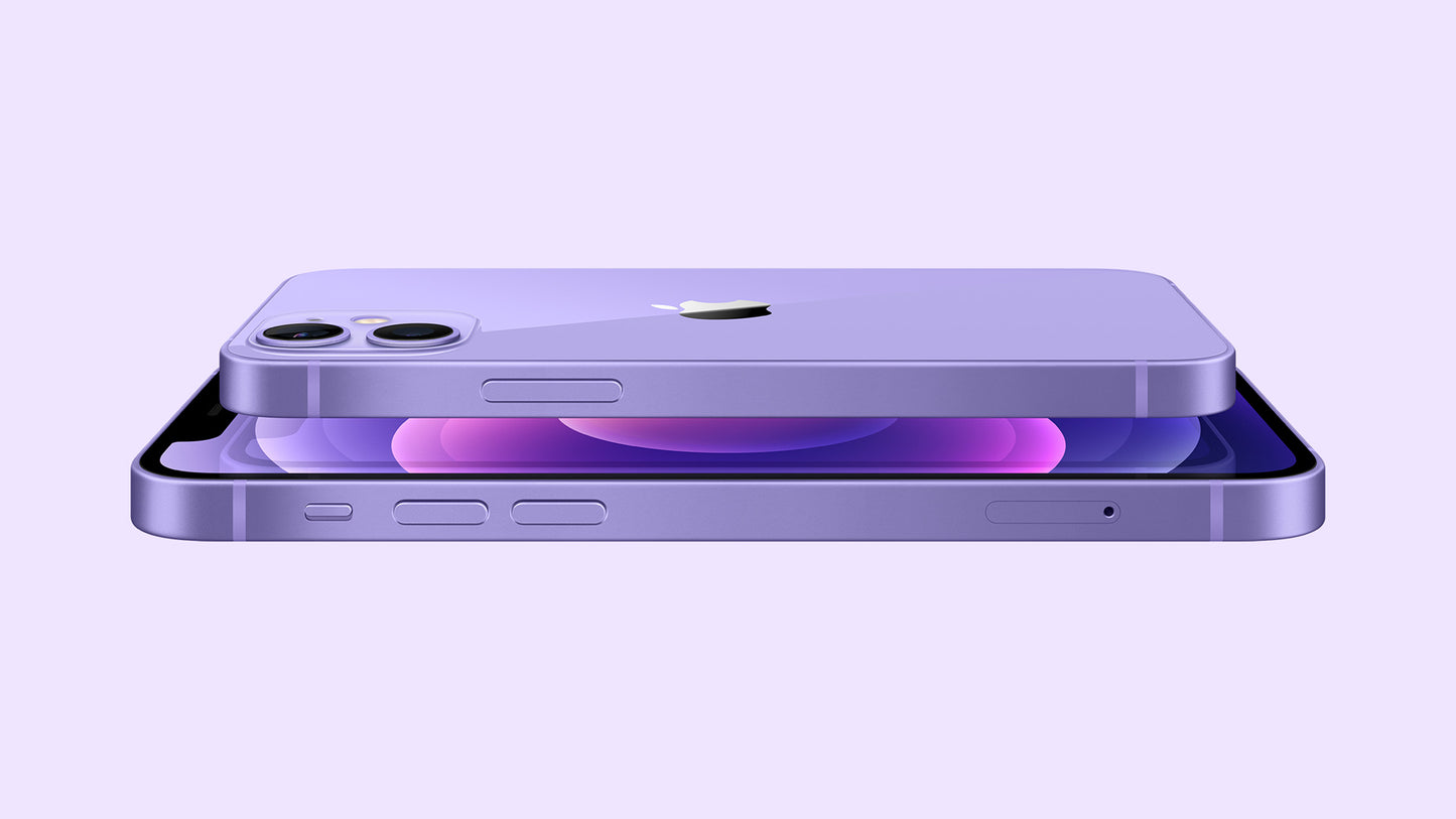 Apple, iPhone 12, Mauve, "6,1", 64 Go, 4GB RAM, A14 Bionic "Neuf"