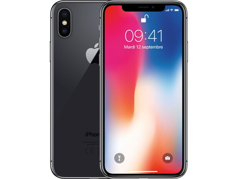 Apple, iPhone X, Gris Sidéral, "5,8 ", 256Go, 3GB RAM, "Neuf"