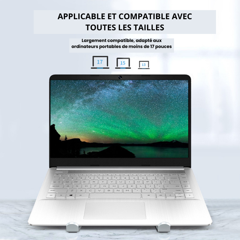 Support Pc/ordinateur (Métallique) ErgoPro