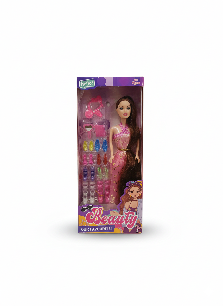 Poupée Beauty Girl avec accessoires coiffure – AK-264