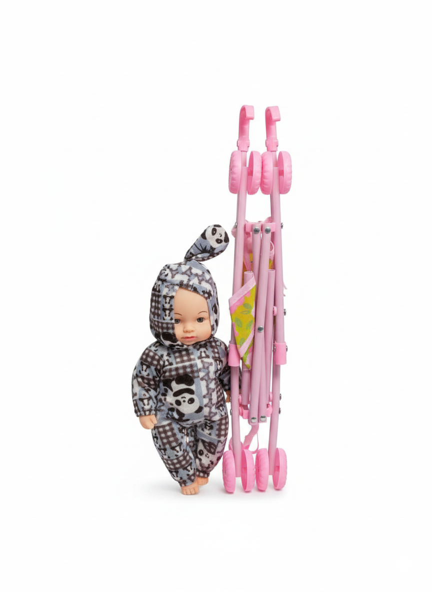 Poussette avec bébé –  JD-052
