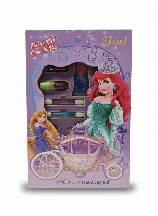 Coffret maquillage princesse 2-en-1  – RB-634