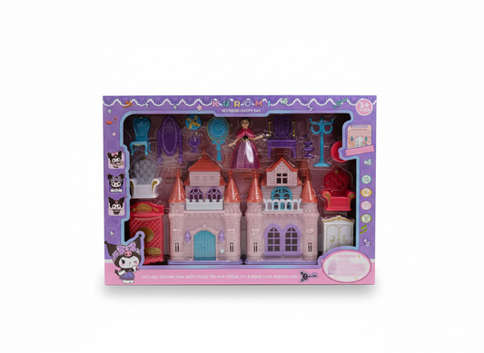 Château de princesse avec figurine – Kuromi – AK-293