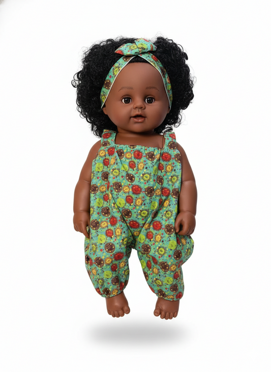 Poupée bébé en tenue - 42 cm - AK-283