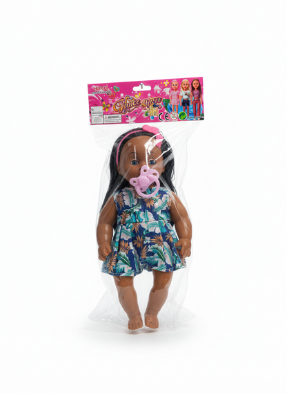 Poupée africa avec tétine - AK-282