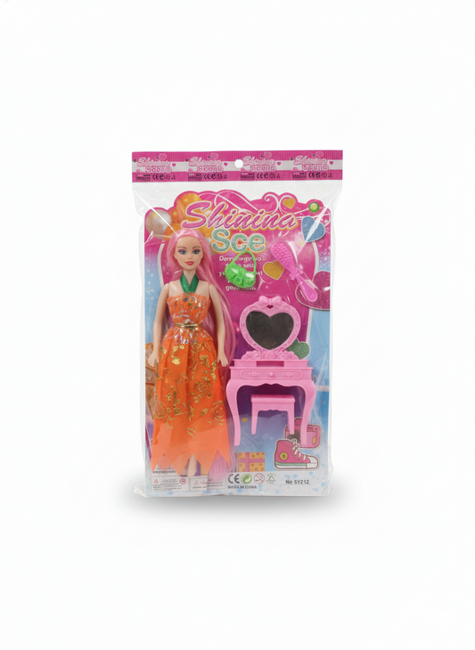 Ensemble poupée avec accessoires – Shining Scene -RB-562