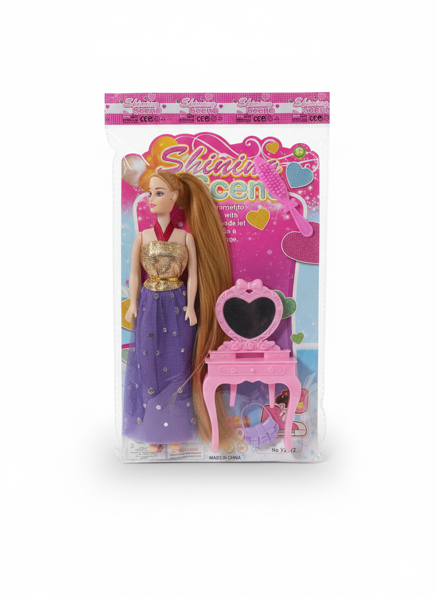 Ensemble poupée avec accessoires – Shining Scene -RB-562