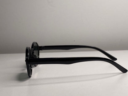 Lunettes de soleil mixtes "Noir Élégance"