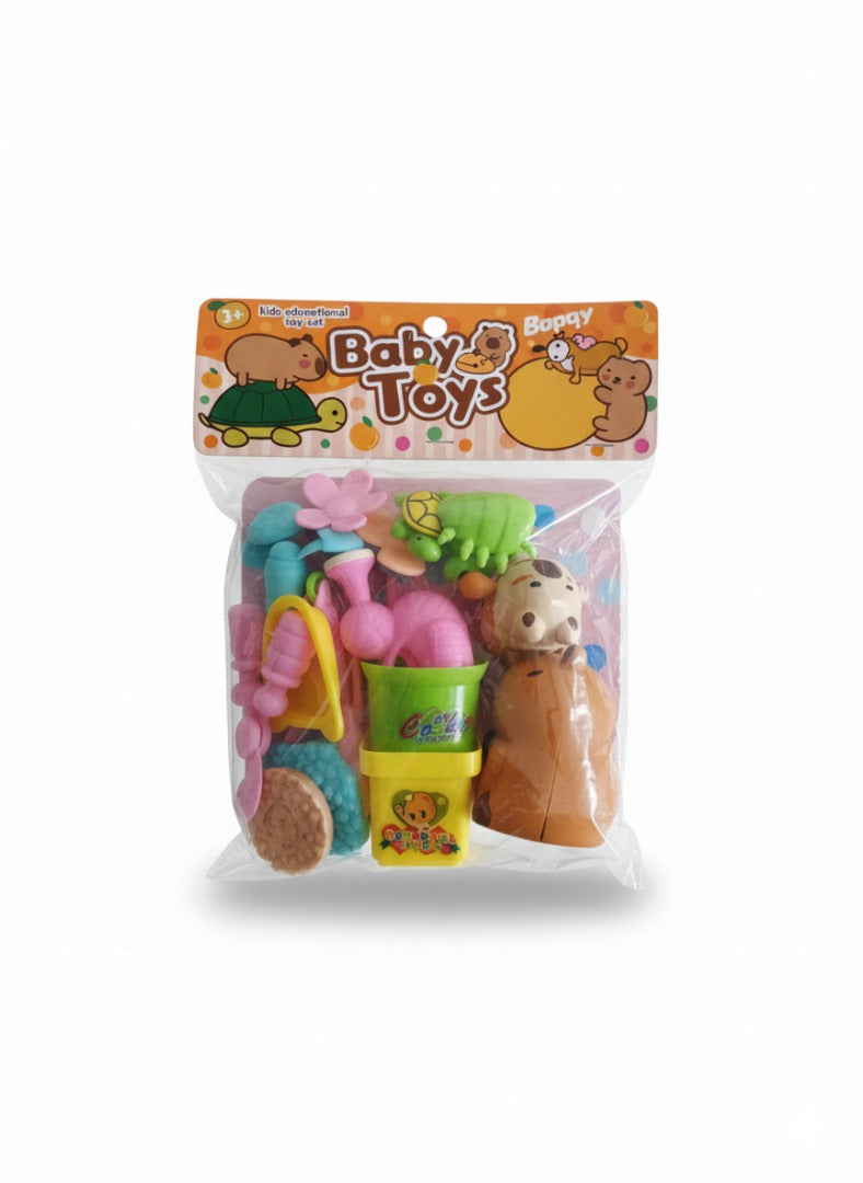 Vaisselle jouet avec tasse et fast food pour enfant – AK-195