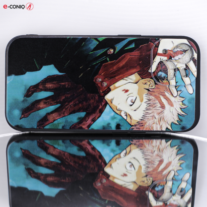 Coque iPhone “Itadori Malédiction” – Pour iPhone 15