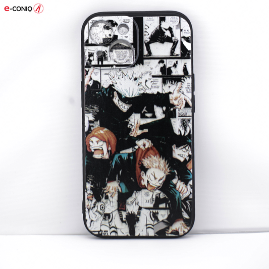 Coque iPhone  “Jujutsu Crew” – Pour iPhone 15 et iphone 12