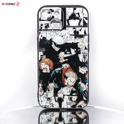 Coque iPhone  “Jujutsu Crew” – Pour iPhone 15 et iphone 12