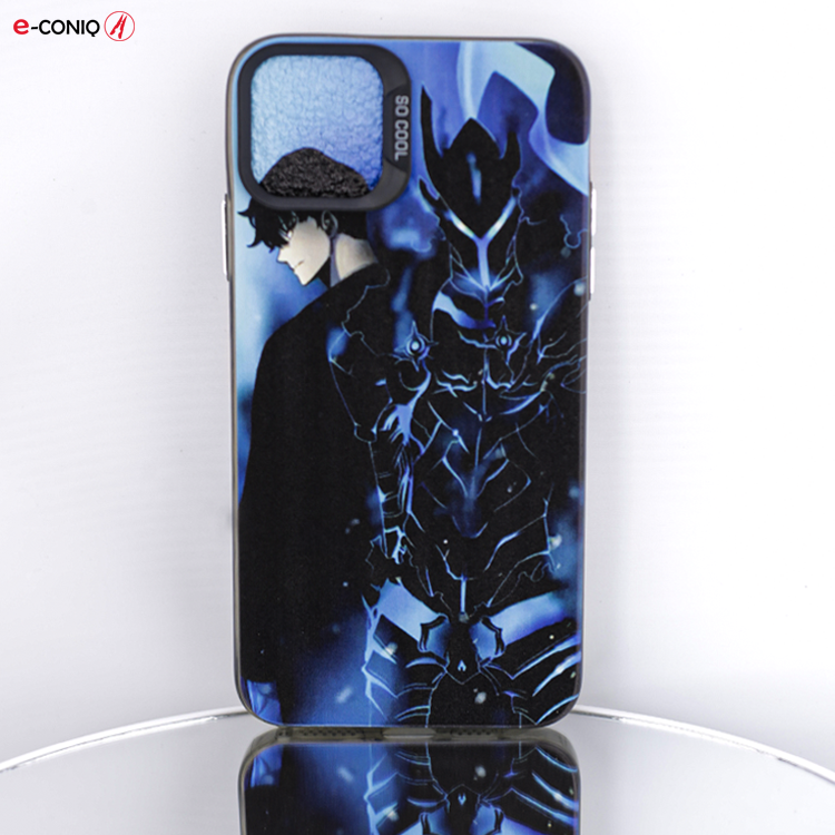 Coque iPhone 11 Pro Max – “Solo Leveling Shadow Armor” – Style ténébreux & puissance assurée