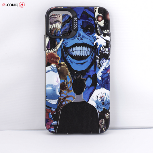 Coque iPhone 11 – “Dark Smile” – Esprits et ténèbres