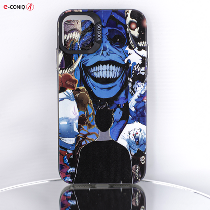 Coque iPhone 11 – “Dark Smile” – Esprits et ténèbres