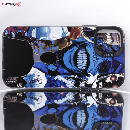 Coque iPhone 11 – “Dark Smile” – Esprits et ténèbres