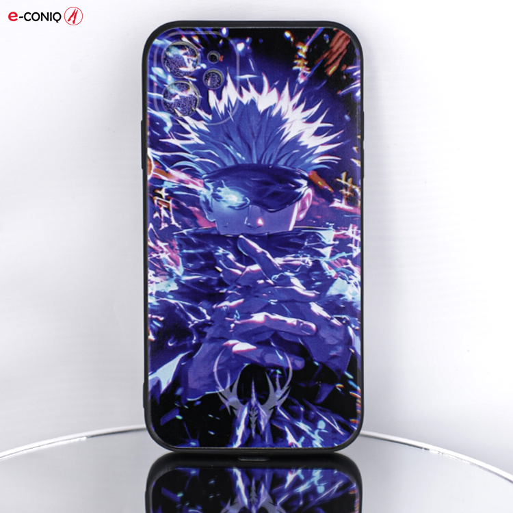 Coque iPhone 11 – “Gojo Satoru Pouvoir Illimité”