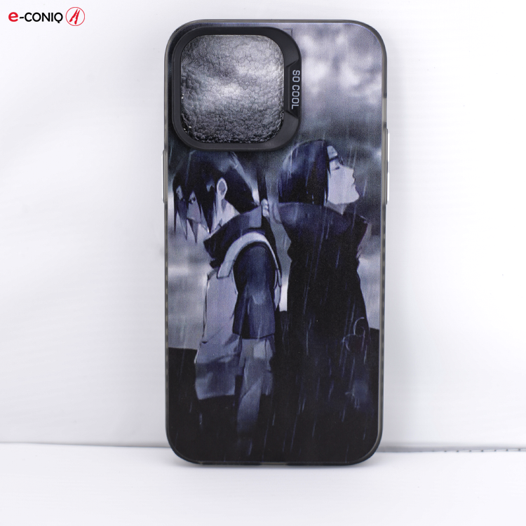 Coque iPhone 14 Pro Max – “Frères maudits” – Sasuke & Itachi