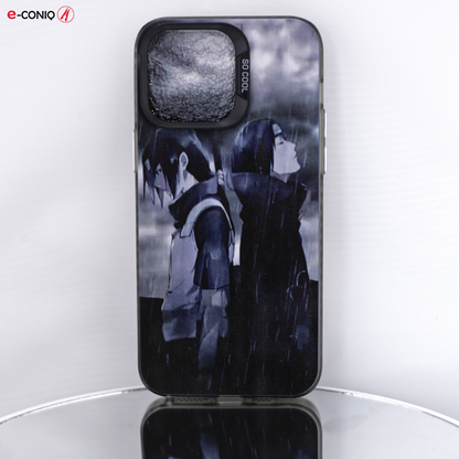Coque iPhone 14 Pro Max – “Frères maudits” – Sasuke & Itachi