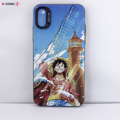 Coque iPhone X - One Piece – Luffy