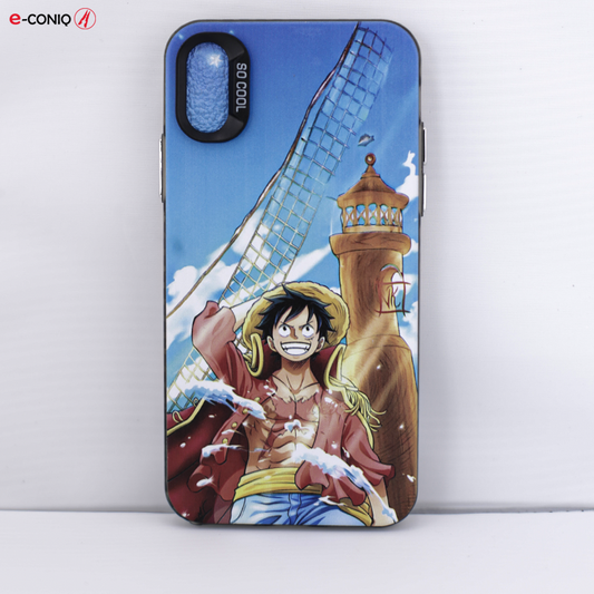 Coque iPhone X - One Piece – Luffy
