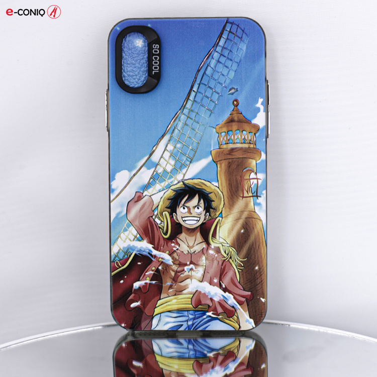 Coque iPhone X - One Piece – Luffy