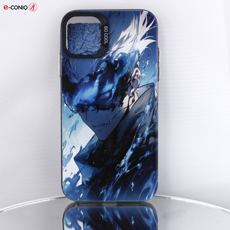 Coque iPhone 11 – “Gojo Blue Curse” – L’élégance maudite