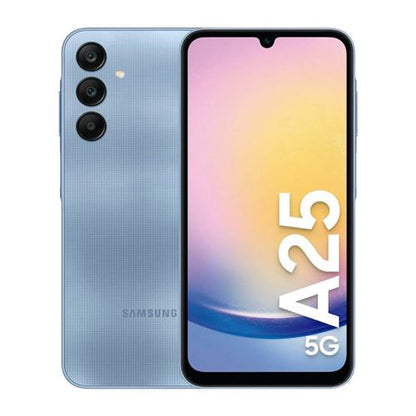 Samsung Galaxy A25, 6,6",Bleu, Double nano SIM, 128 Go, 8 GB RAM, 5G "Neuf"